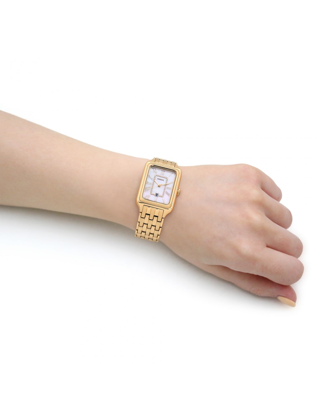 Fossil Raquel Diamanté Metal Bracelet Watch 2 of 4