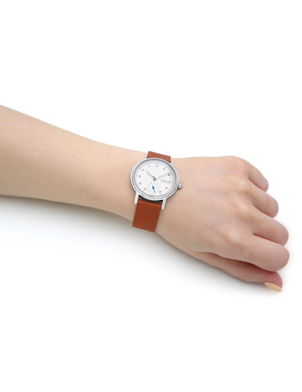 Skagen Kuppel Lille Leather Watch 2 of 5