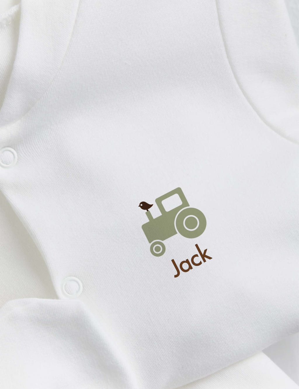 Personalised Green Tractor Ultimate Collection Set (0-1 Yrs) 3 of 3