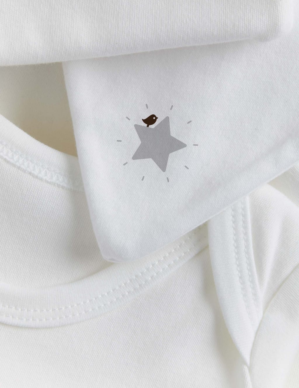 Personalised Grey Star Starter Set (0-12 Mths) 3 of 3