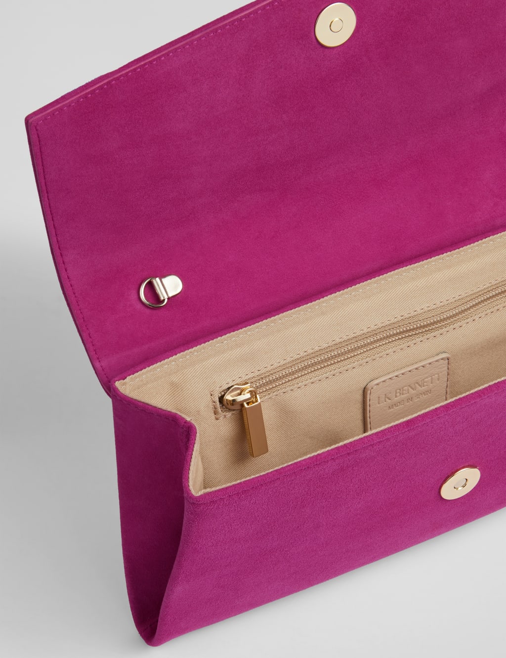 Leather Clutch Bag 2 of 3