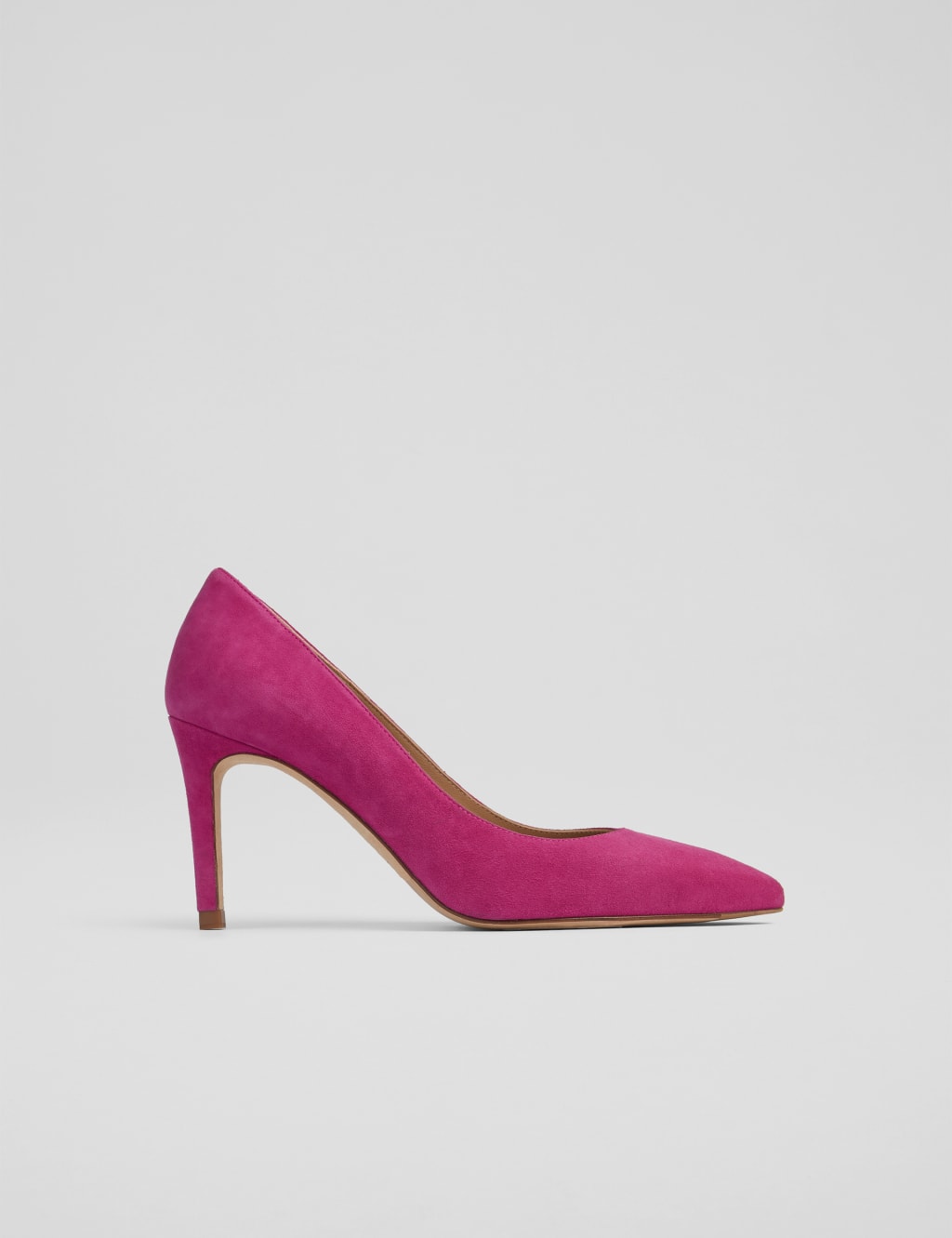 Suede Stiletto Heel Pointed Court Shoes LK BENNETT M S
