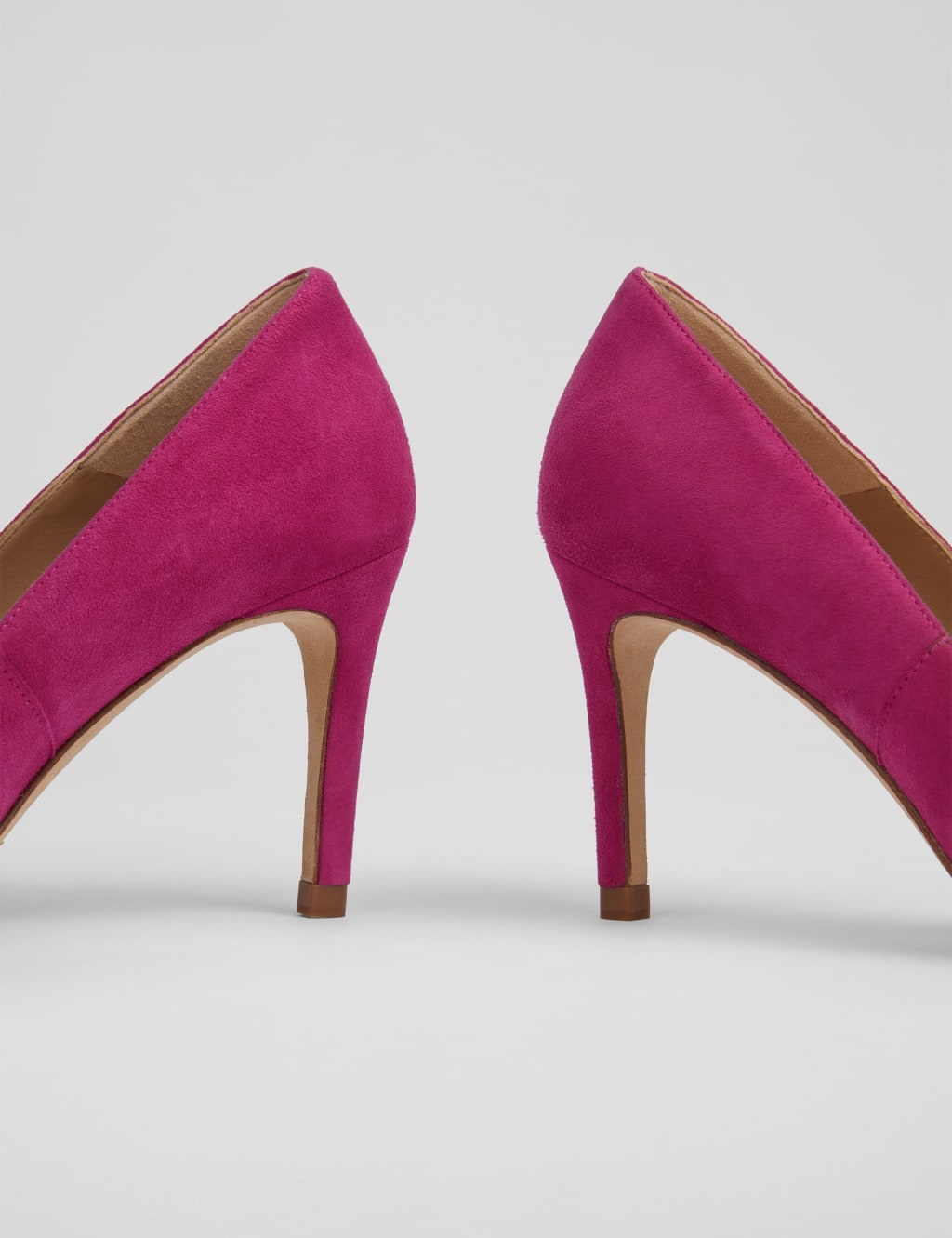 Suede Stiletto Heel Pointed Court Shoes 3 of 4