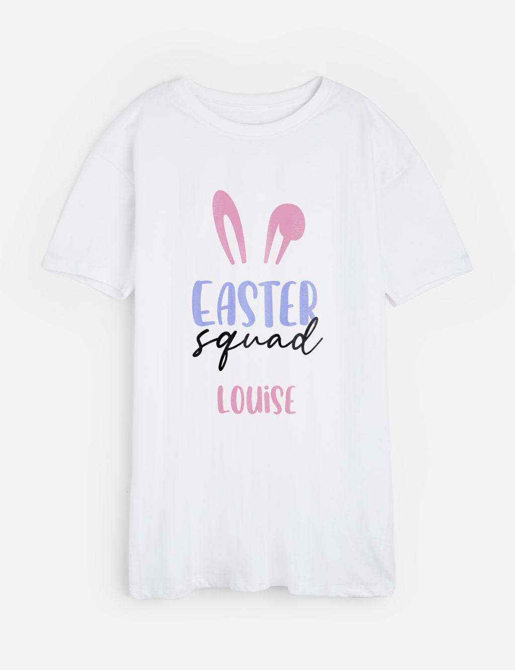 Personalised Womens Easter Squad T-shirt 1 of 3
