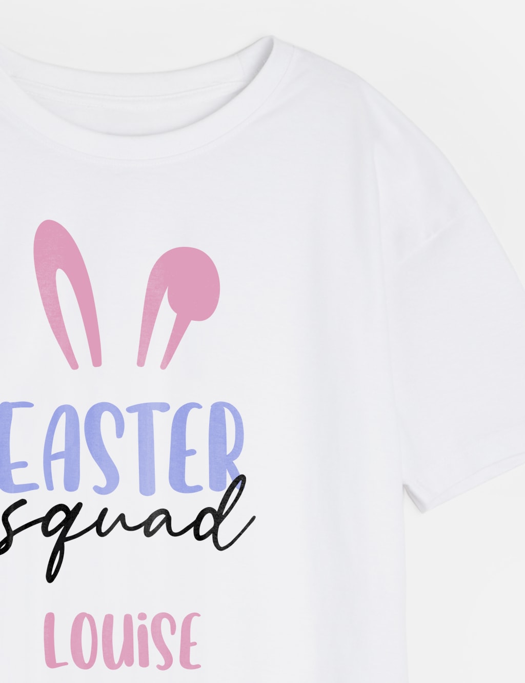Personalised Womens Easter Squad T-shirt 2 of 3