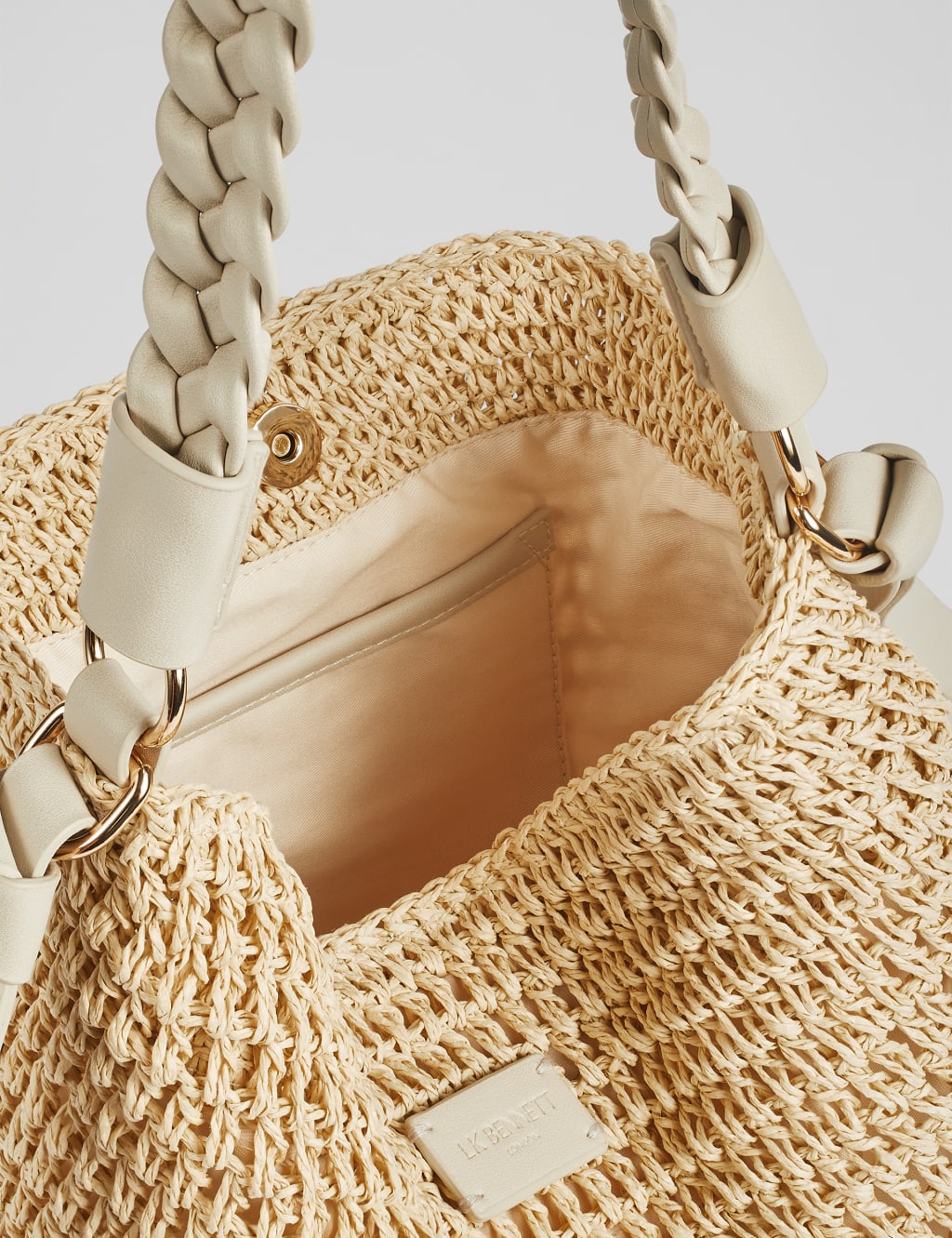Raffia Shoulder Bag 2 of 3