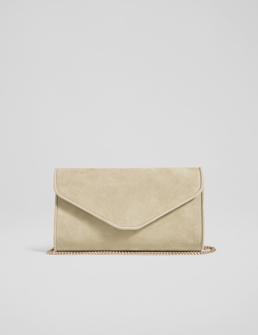 Suede Clutch Bag 1 of 3