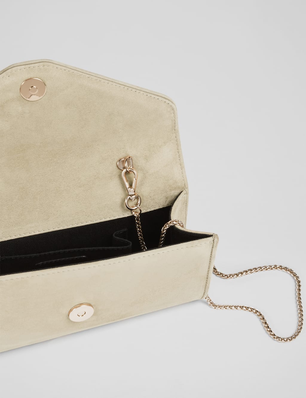 Suede Clutch Bag 3 of 3