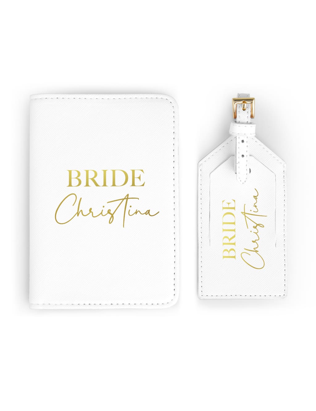Personalised Bride Travel Set 3 of 4