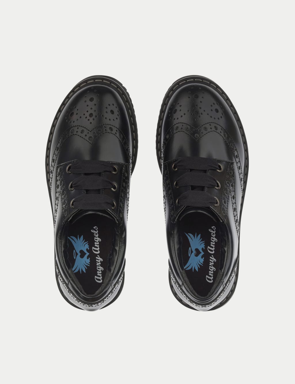 Kids' Leather Schoolwear Brogues (12.5 Small - 9 Large) 3 of 6