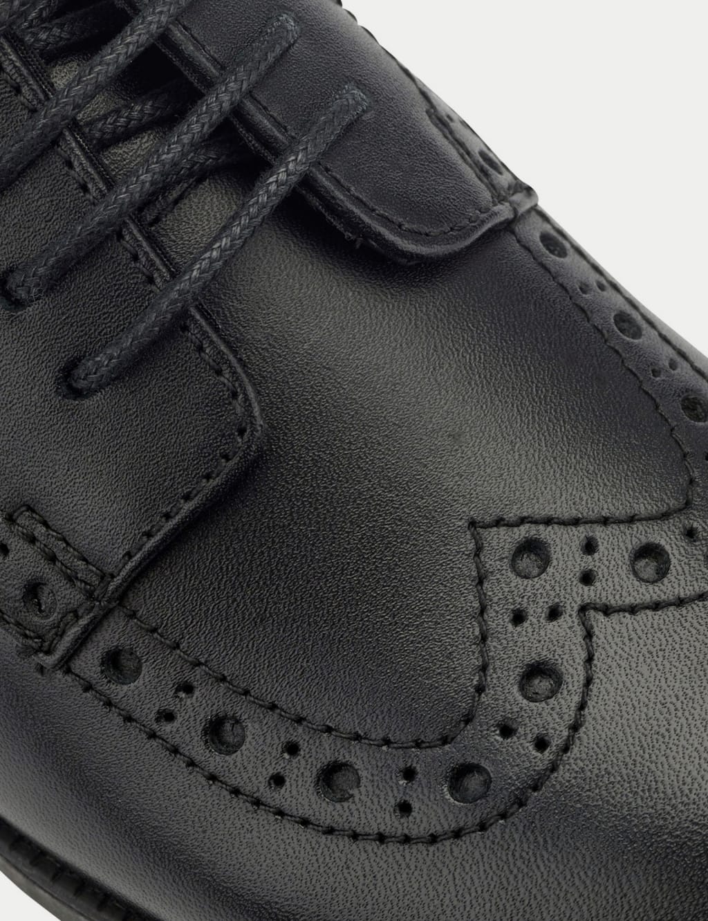 Kids' Leather Schoolwear Brogues (12.5 Small - 9 Large) 4 of 6