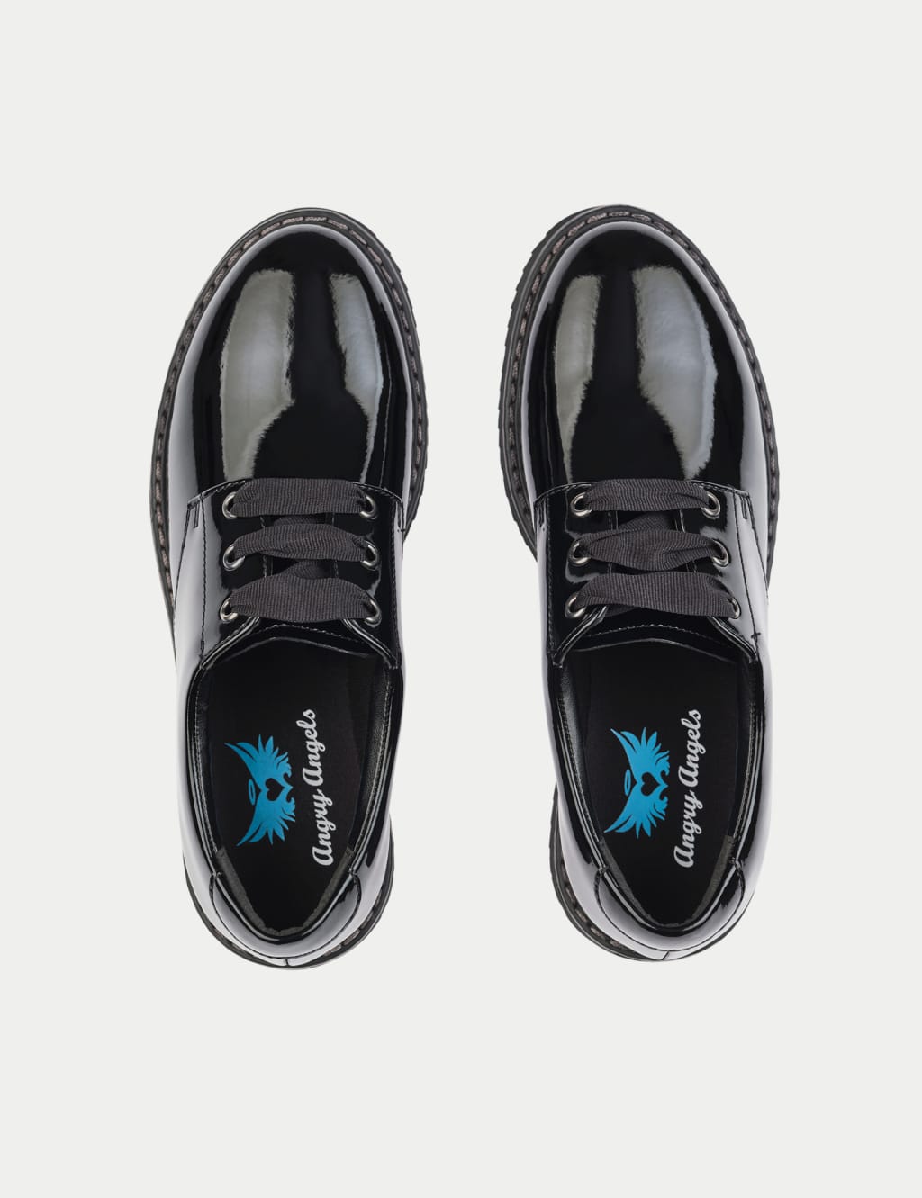 Kids' Patent Leather Schoolwear Shoes (12.5 Small - 9 Large) 3 of 6