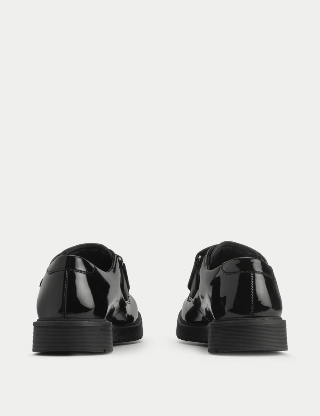 Kids' Patent Leather Riptape Shoes (12.5 Small - 4 Large) 5 of 6
