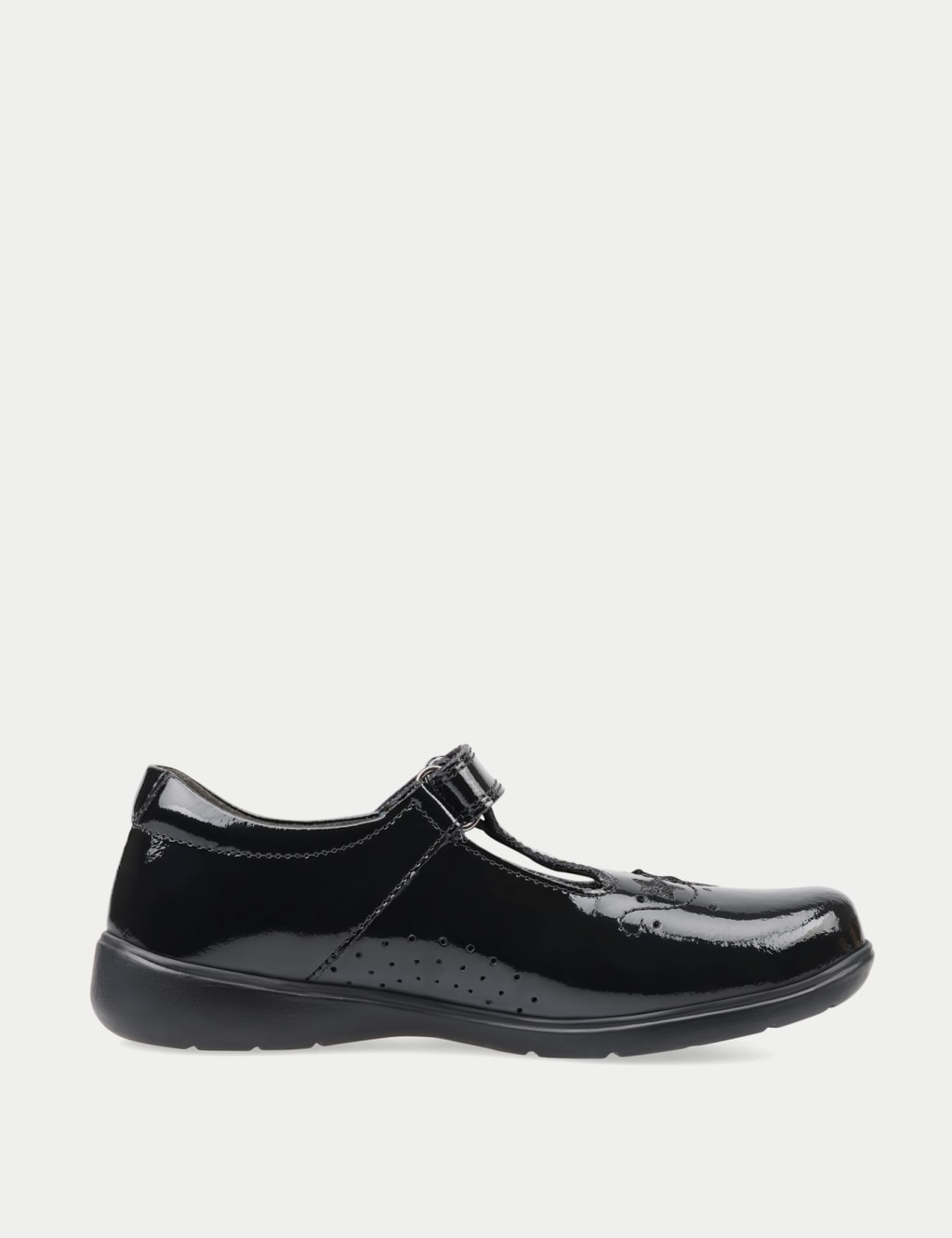 Kids' Leather T Bar Schoolwear Shoes (9 Small - 2 Large) 5 of 7