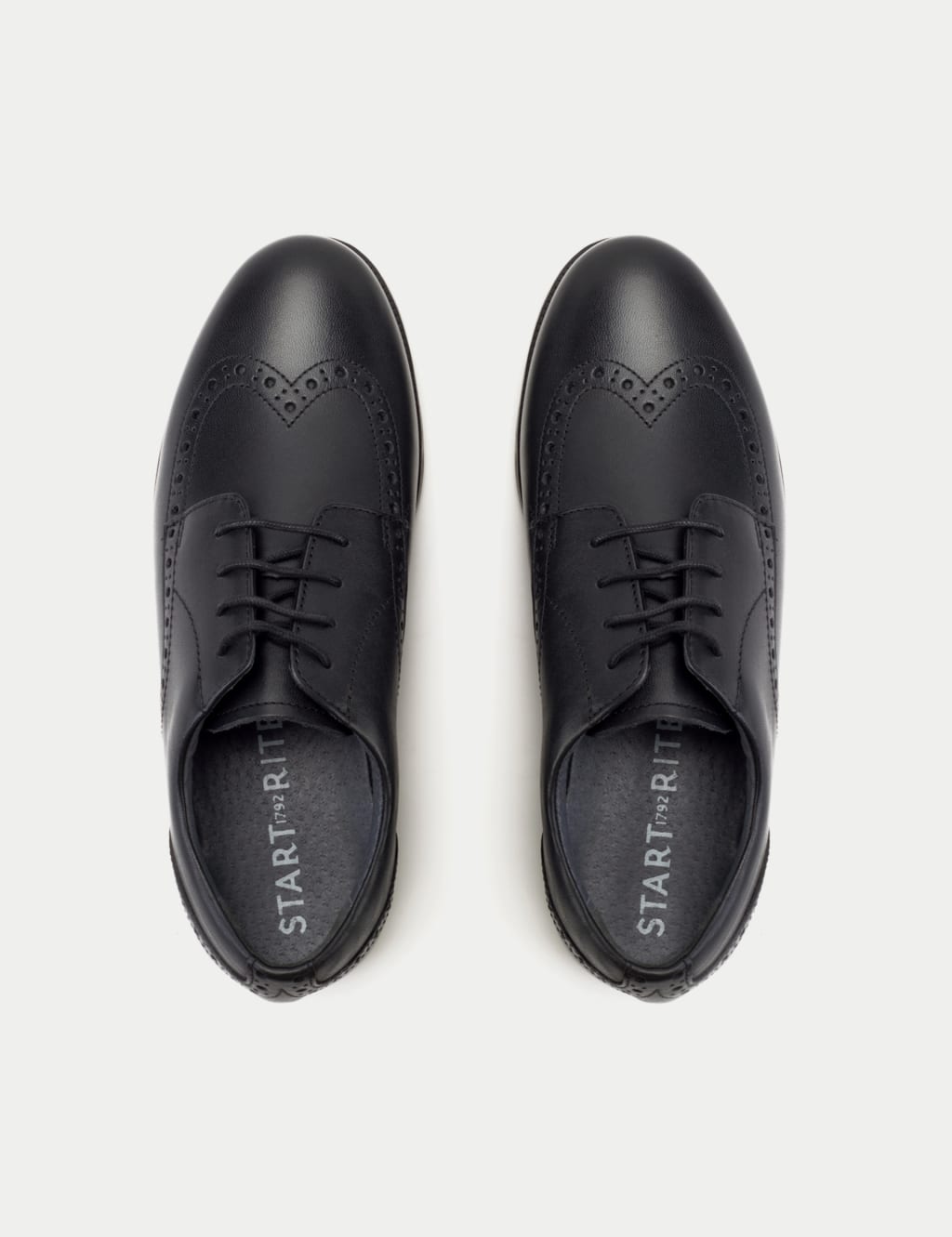 Kids' Leather Schoolwear Brogues (4.5 Large - 9 Large) 2 of 4