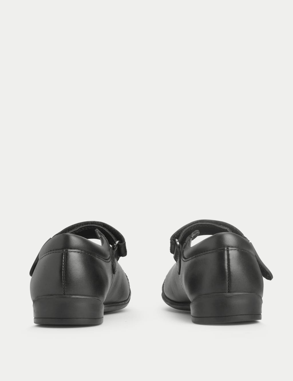 Kids' Leather Riptape School Shoes (9 Small - 3½ Large) 5 of 6