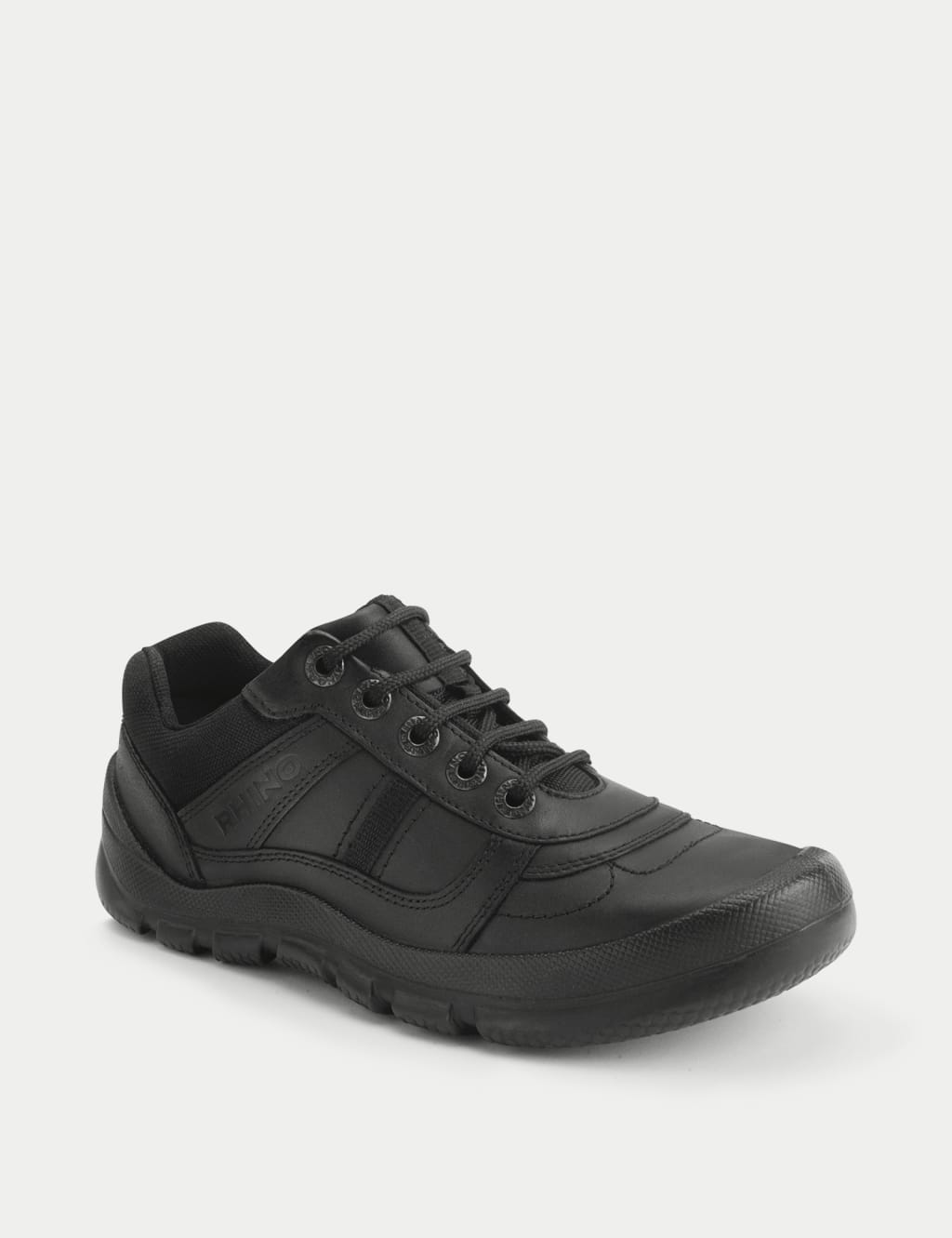Kids' Leather Lace School Shoes (1 Large - 9 Large) 2 of 6