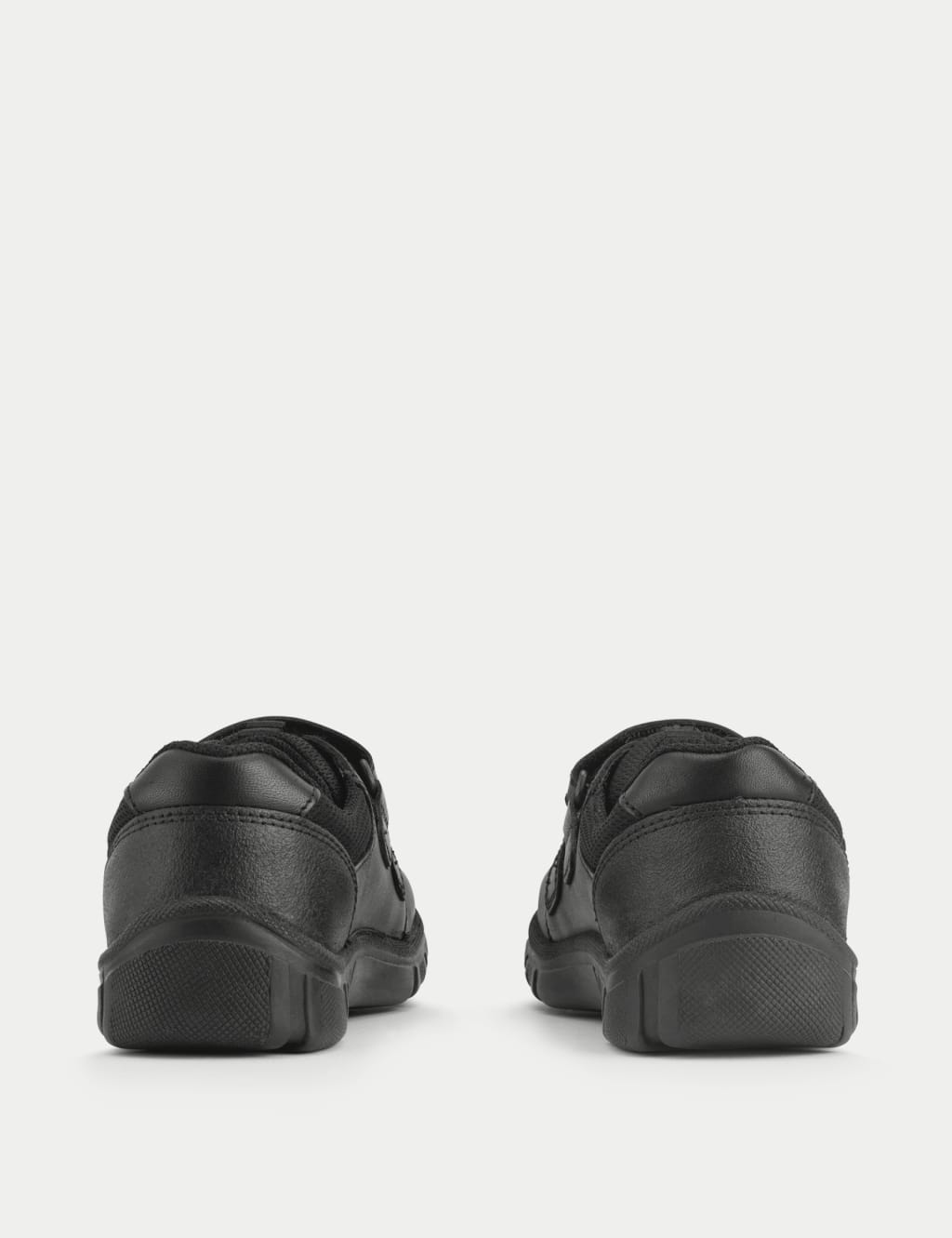 Kids' Leather Riptape School Shoes (9 Small - 3½ Large) 5 of 6