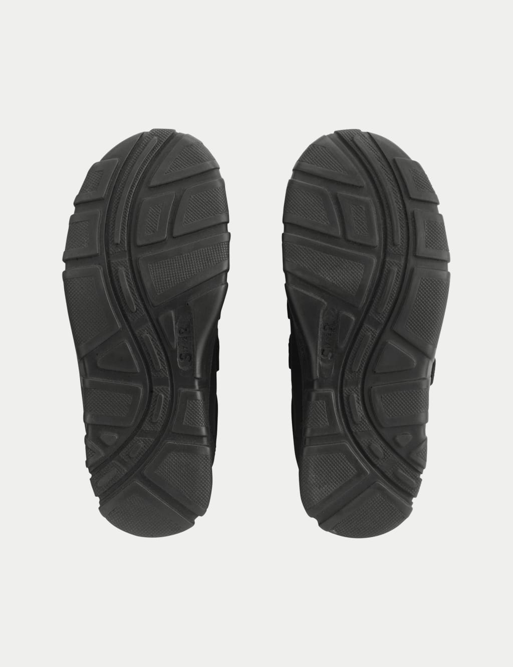 Kids' Leather Riptape School Shoes (9 Small - 3½ Large) 6 of 6