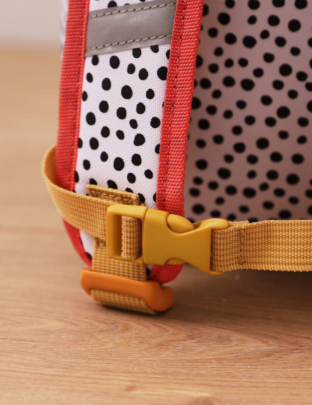 Personalised Polka Dot Medium Backpack with Grab Handle 6 of 6