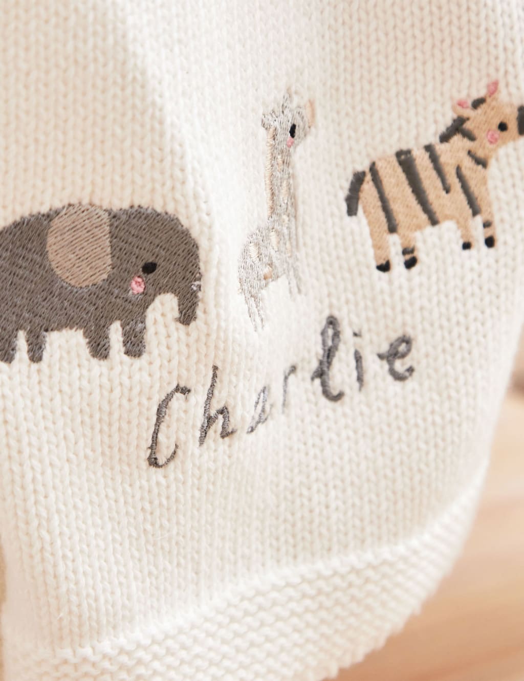 Personalised Born To Be Loved Shawl 3 of 3