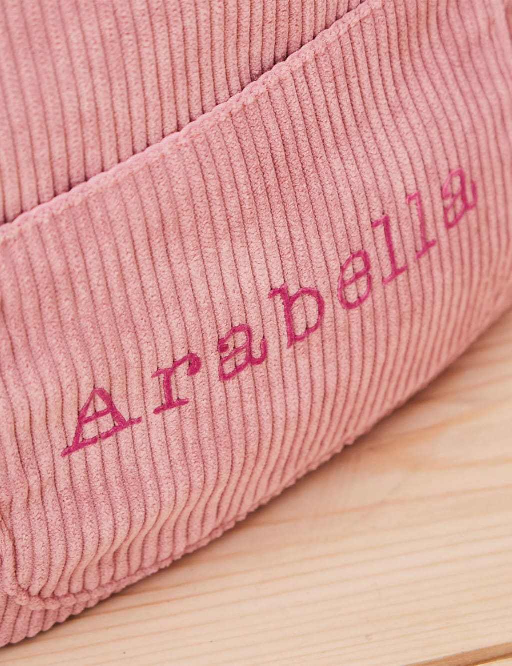 Personalised Cord Mini Backpack 4 of 4