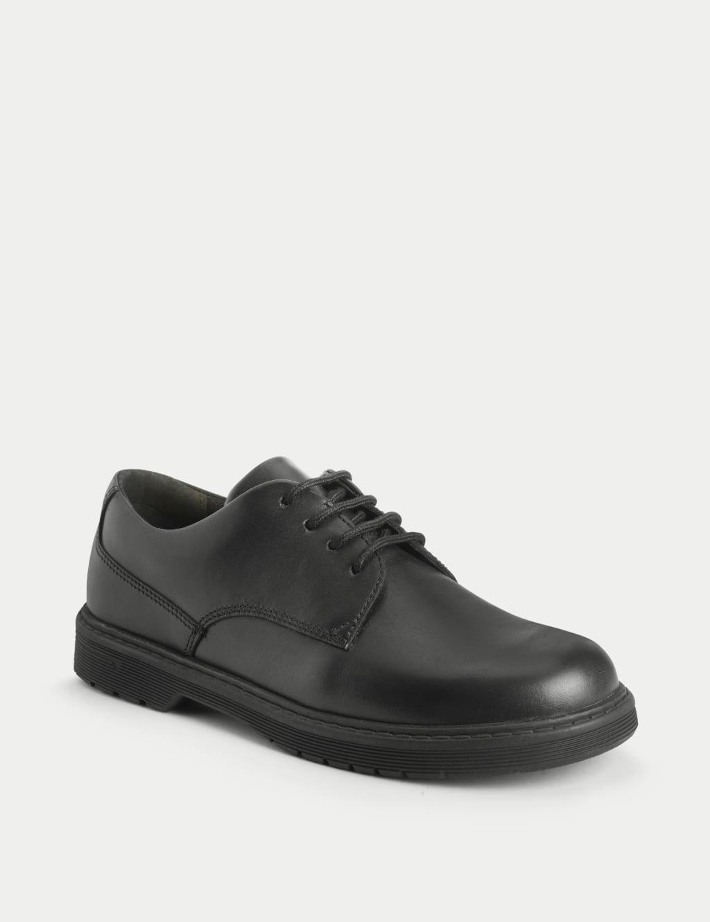 Kids' Leather Lace Schoolwear Shoes (2 Large - 12 Large) 5 of 6