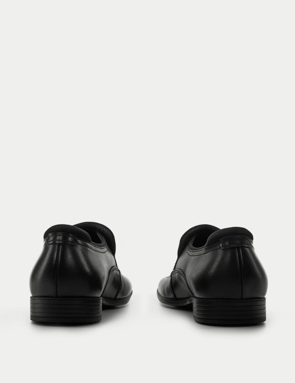 Kids' Leather Slip-On Schoolwear Shoes (6 Large - 11 Large) 2 of 3