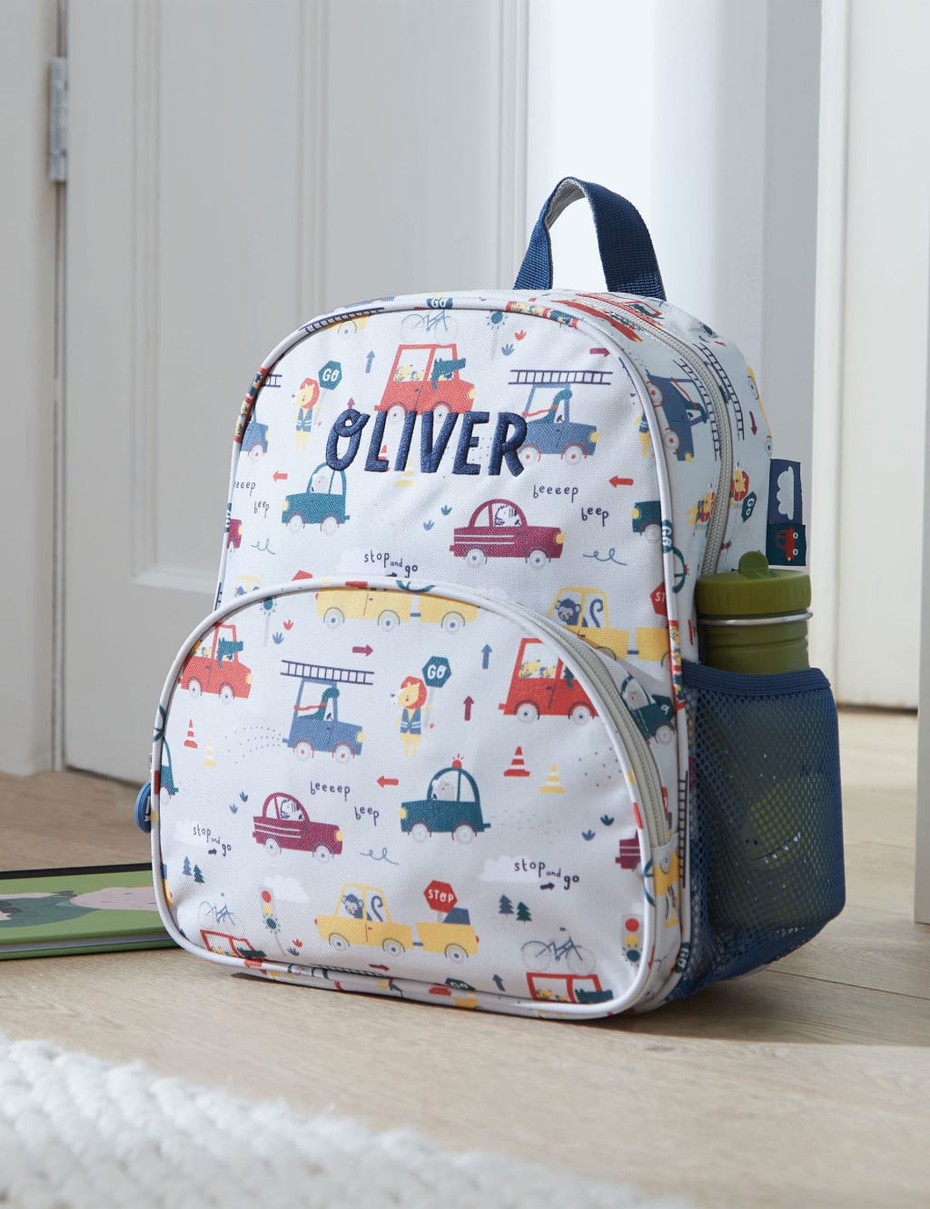 Transport Print Medium Backpack My 1st Years M S
