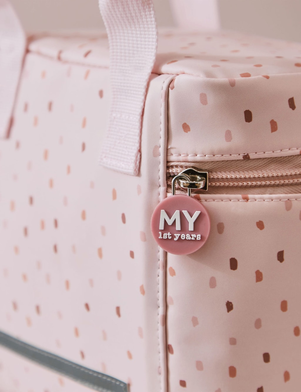 Personalised Pink Spot Snack Bag 5 of 5