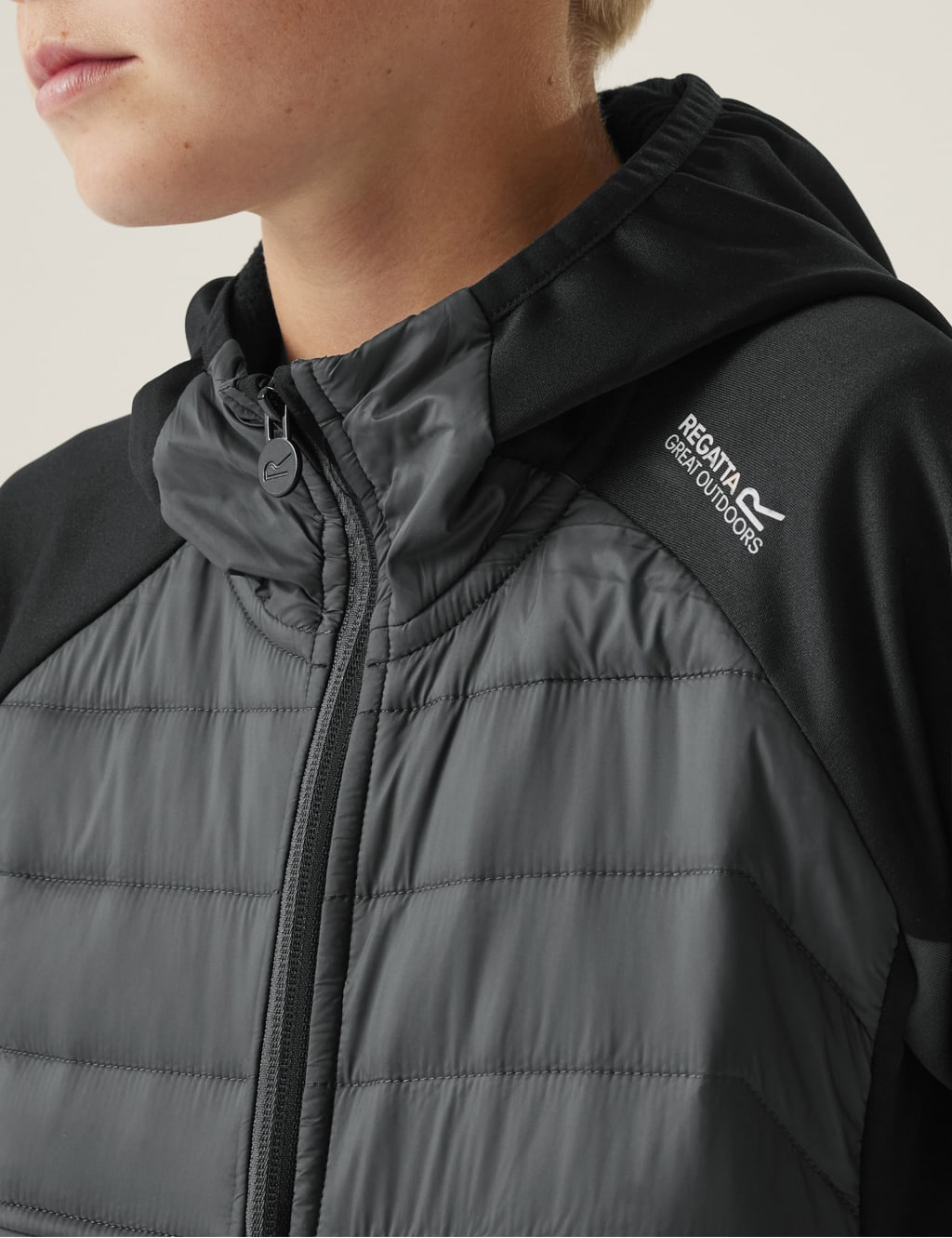 Kielder Hybrid IX Hooded Jacket (3-13 Yrs) 6 of 6