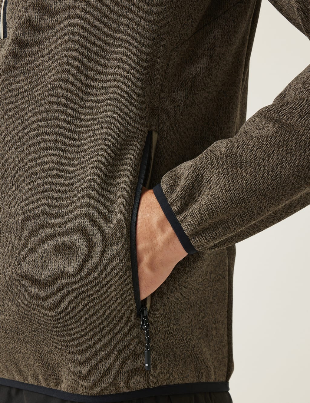 Kames Fleece Funnel Neck Zip Up Jacket 6 of 7
