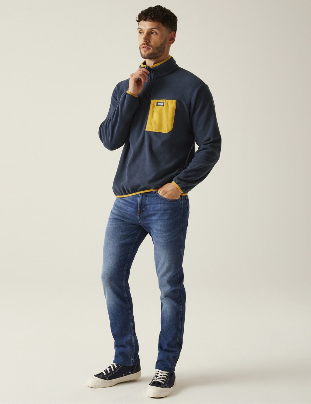 Frankie Half Zip Funnel Neck Micro Fleece 4 of 5
