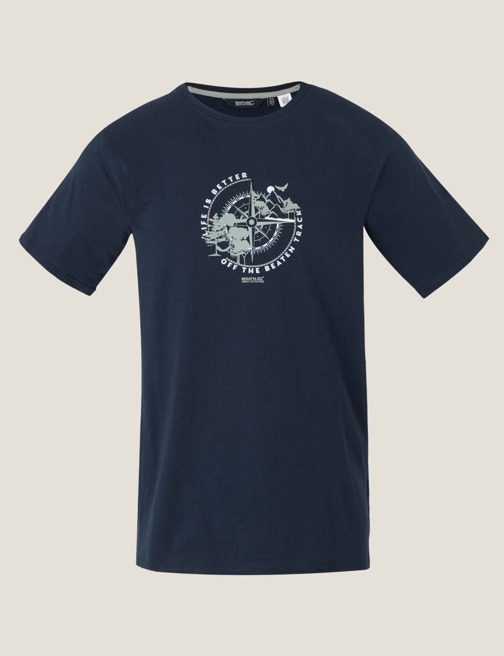 Cline IX Pure Cotton Compass T-Shirt 2 of 5