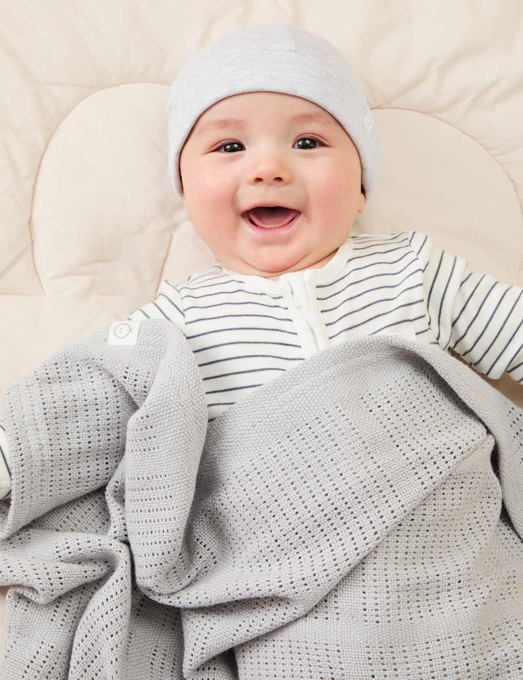 Cotton Blend Cellular Blanket 5 of 5