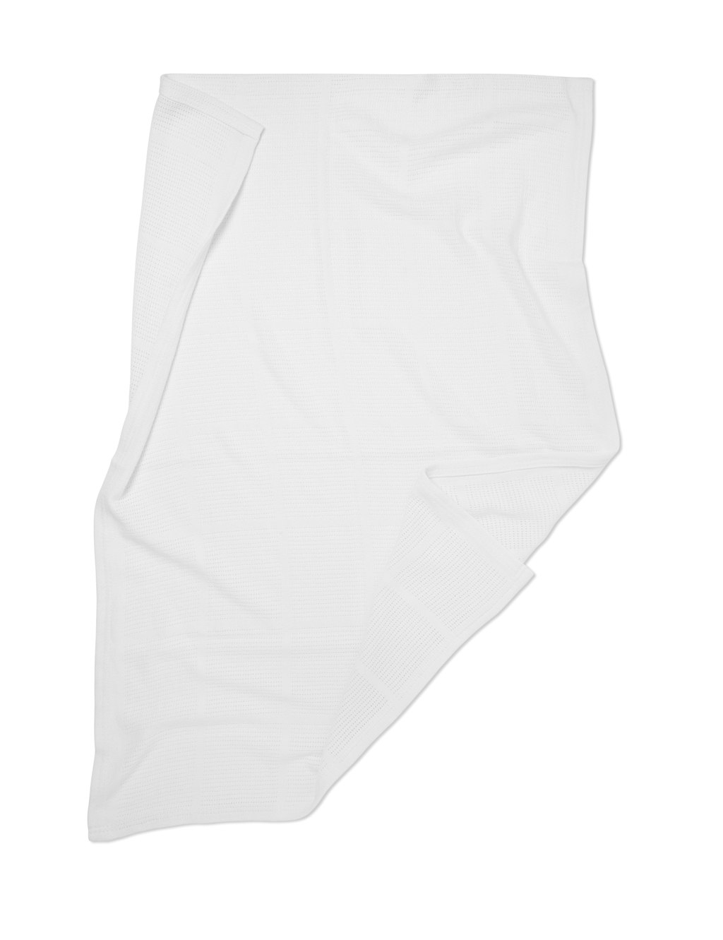 Cotton Blend Cellular Blanket 4 of 4