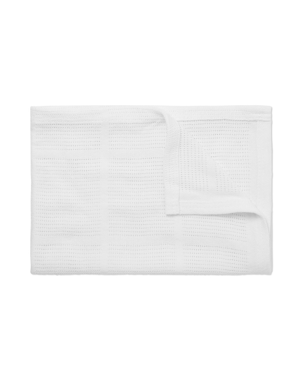 Cotton Blend Cellular Blanket 2 of 4