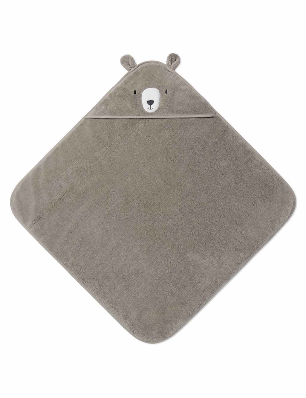 Pure Cotton Bear Hooded Baby Towel 6 of 6