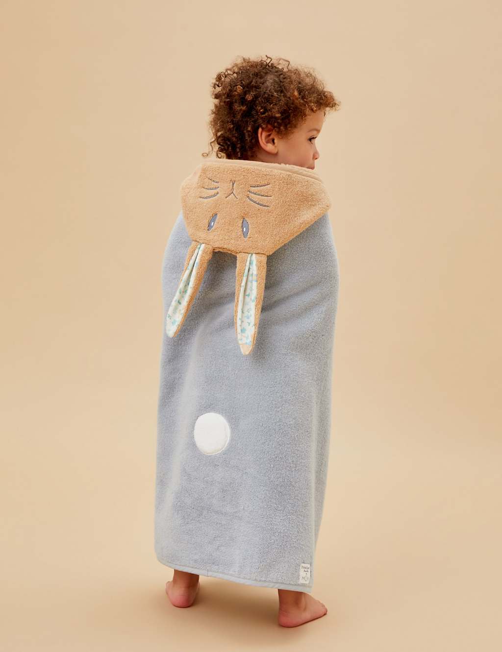 Pure Cotton Peter Rabbit Hooded Towel 3 of 6