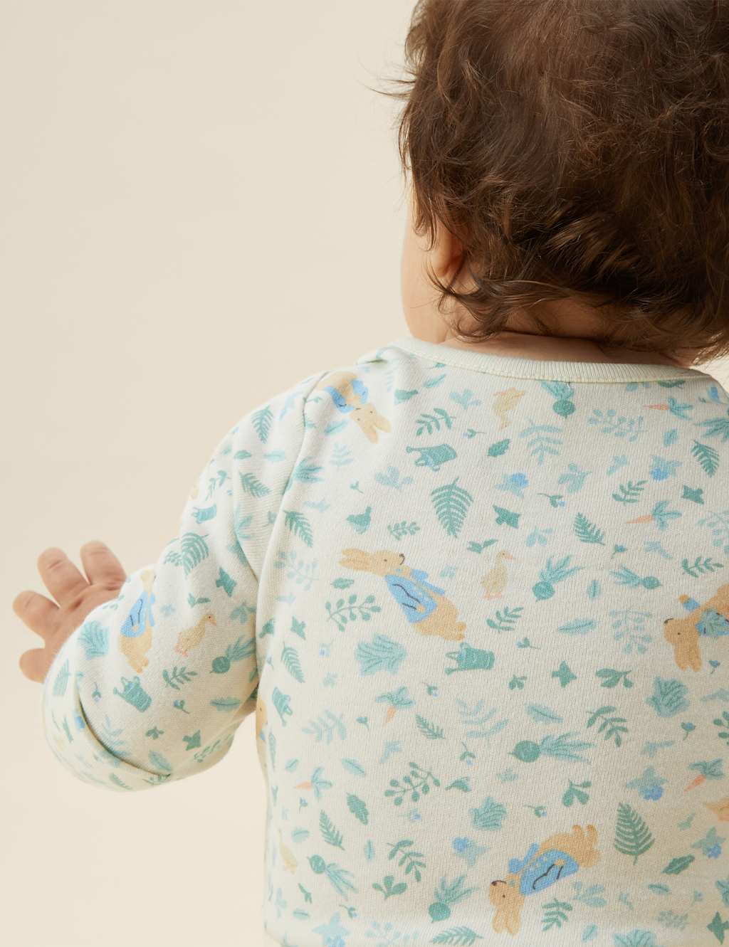 Cotton Blend Peter Rabbit™ Bodysuit (0-24 Mths) 4 of 4