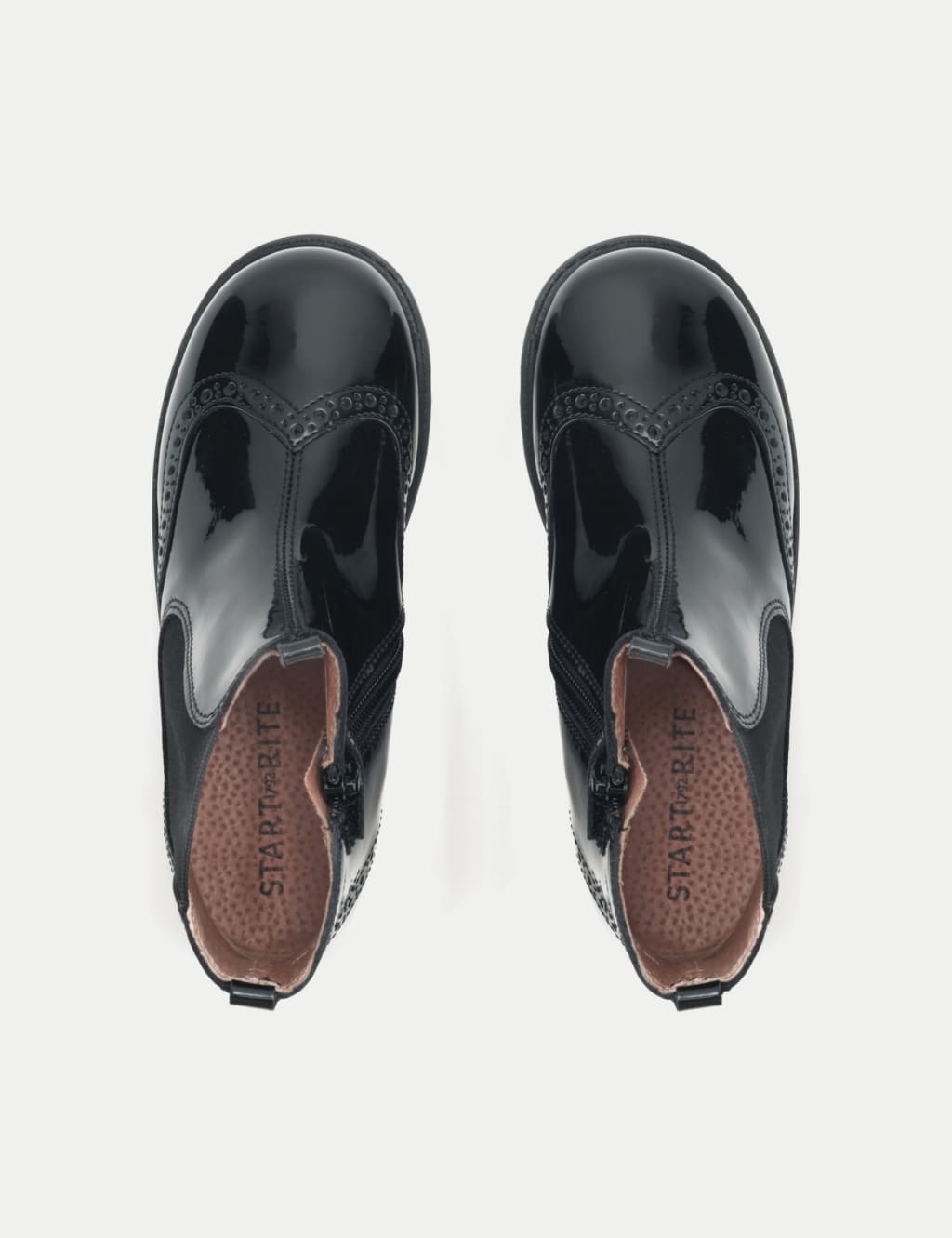 Kids' Patent Chelsea Boots (6 Small - 4 Large) 2 of 5