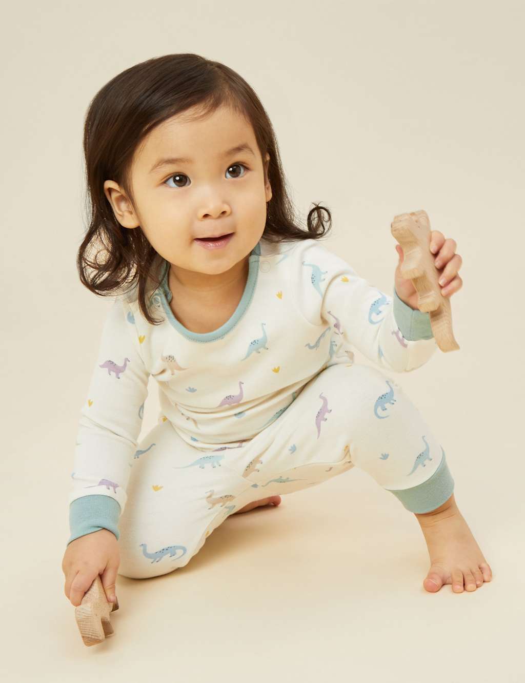 Cotton Blend Dino Pyjamas (6 Mnths - 6 Yrs) 5 of 5