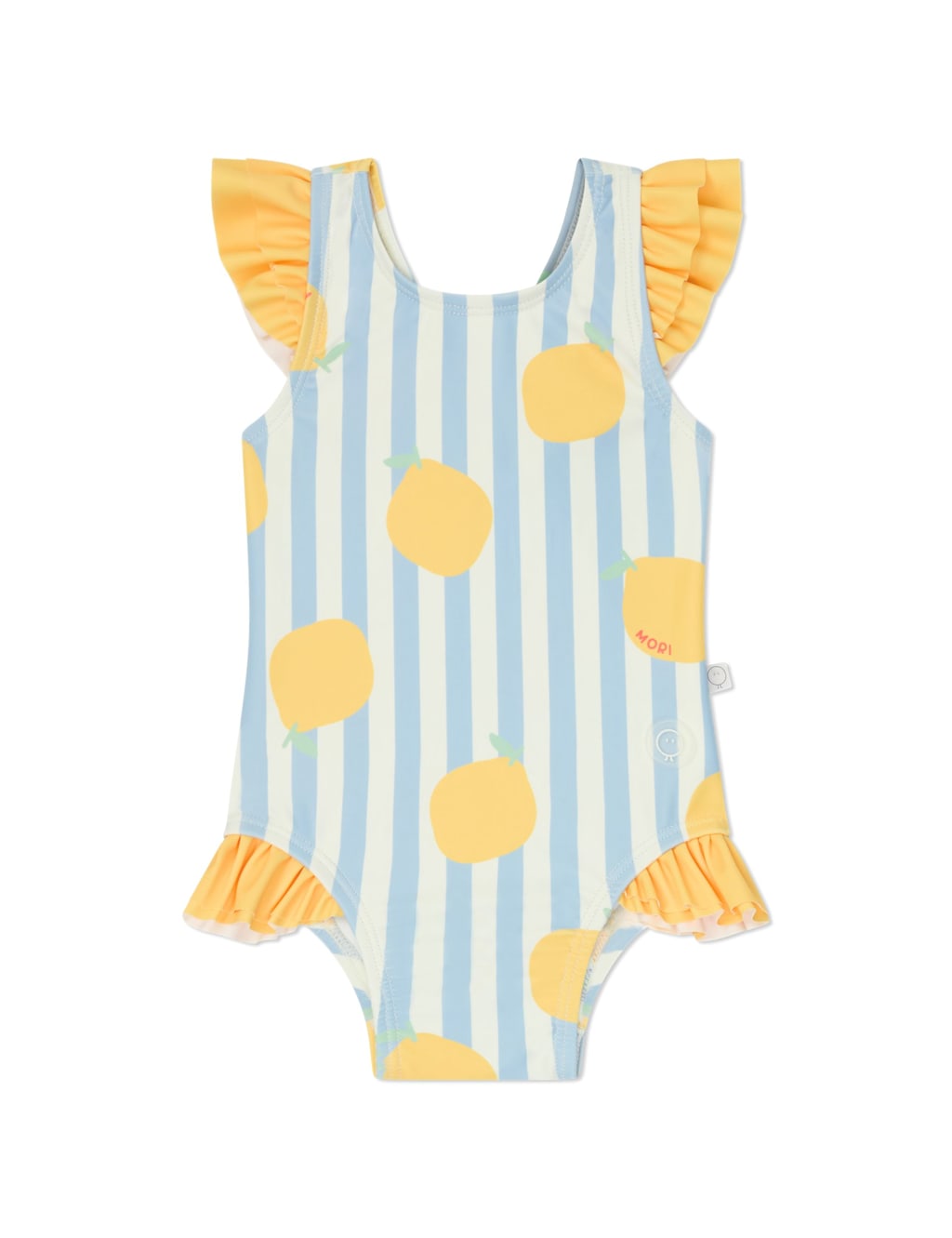 Lemon Striped Swimsuit (0-5 Yrs) 2 of 5