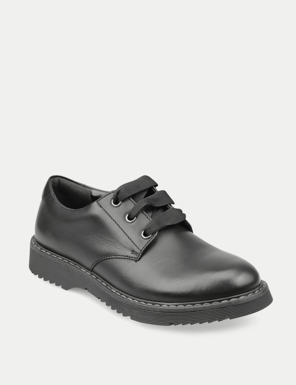 Kids' Lace Schoolwear Shoes (12½ Small - 9 Large) 2 of 4