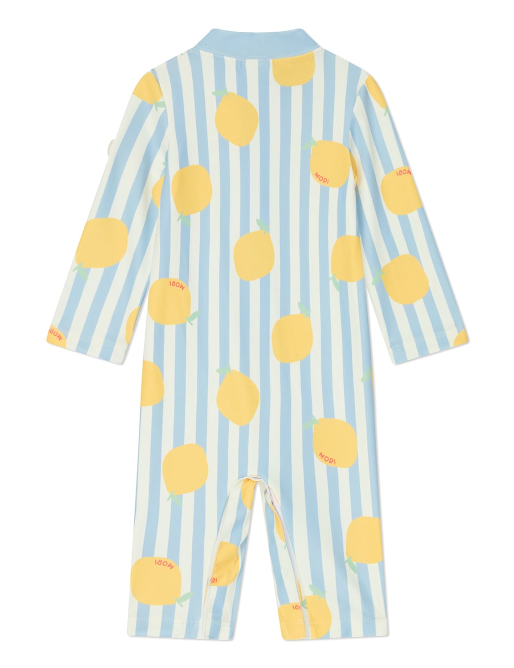 Lemon Stripe All In One Swimsuit (0 - 24 Mnths) 3 of 4