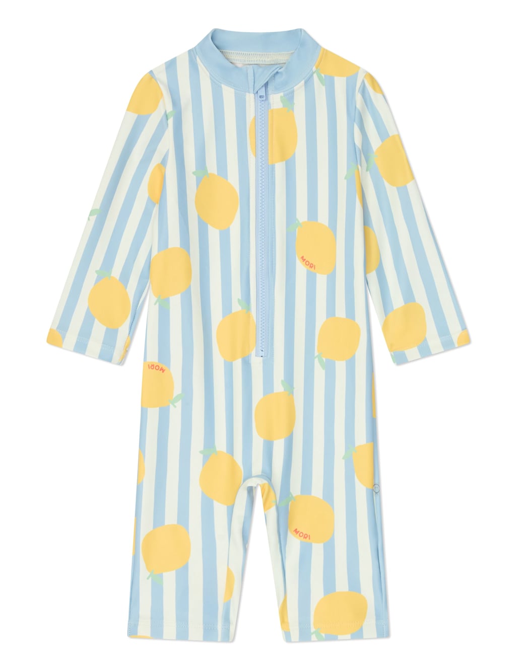 Lemon Stripe All In One Swimsuit (0 - 24 Mnths) 2 of 4