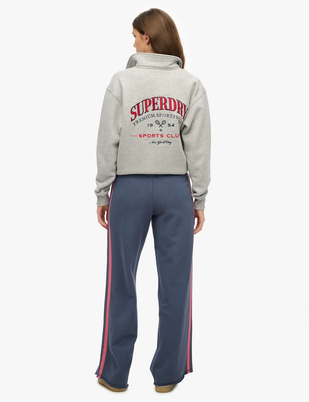 Pure Cotton Side Stripe Straight Leg Joggers 4 of 6