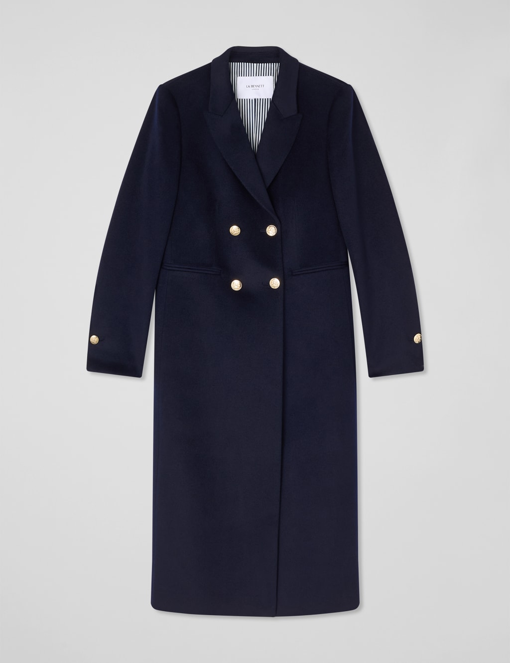 Pure Wool Double Breasted Coat 2 of 4