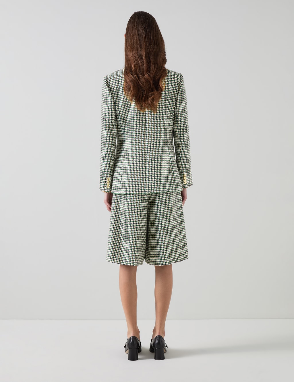 Pure Wool Checked Blazer 4 of 4