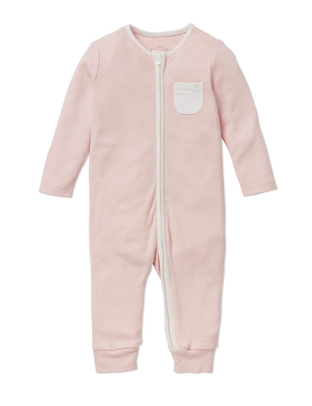 Cotton Blend Striped Sleepsuit (0-24 Mths) 3 of 5